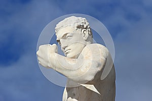 Statue at stadio dei marmi, Rome, Italy