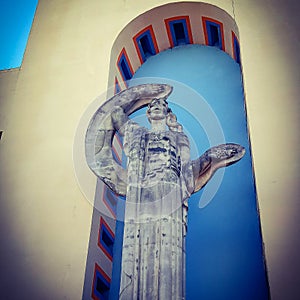 Statue at the State Fair of Texas