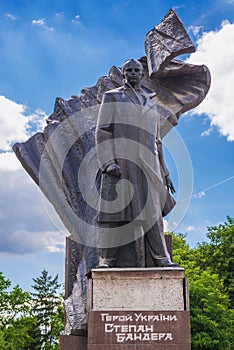 Statue of Stepan Bandera photo