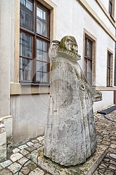 Statue of Susanna von Bayern, Neuburg an der Donau, Germany