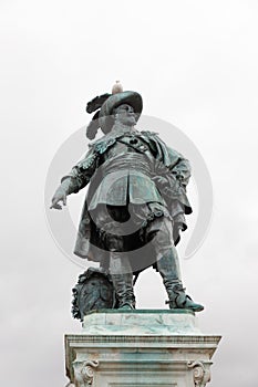 Gustav II Adolfs statue photo
