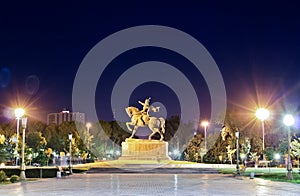 The statue of Tamerlane