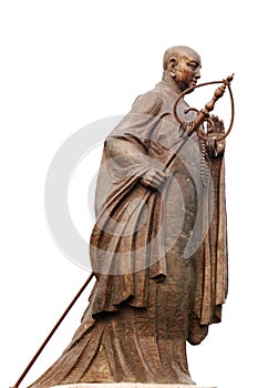 A statue of Tang Priest