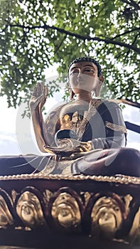 Statue of Tathagata Lord Gautam Buddha.