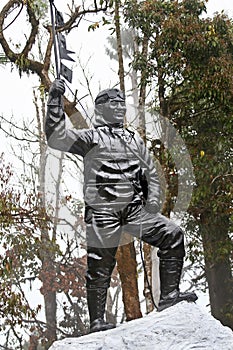 statue of Tenzing Norgay