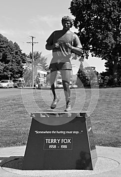 Statue of Terrance Stanley `Terry` Fox