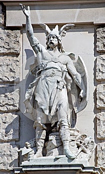 Statue of a Teuton