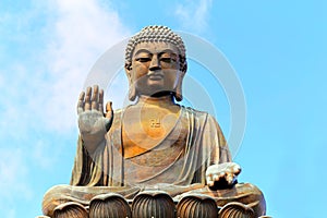 Statue of tian tan buddha, hong kong