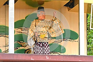 Statue of Tokugawa Ieyasu. Japan tourism.