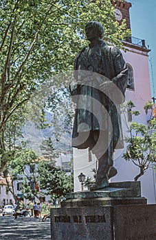 Statue Tristao Vaz Teixeira, Madeira photo