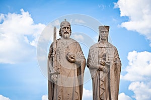 Statue in Veszprem, Hungary