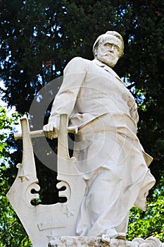 Statue of Victor Hugo photo