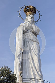 Statue of the Virgin of the Immaculate Conception in JunÃÂ­n, Peru
