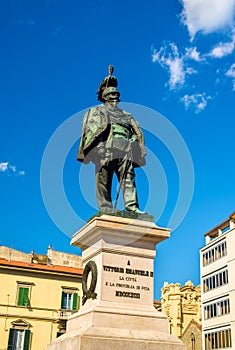 Statue of Vittorio Emanuele II in Pisa