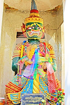 Statue In Wat Phra That Doi Suthep, Chiang Mai, Thailand