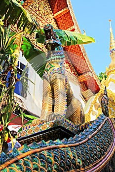 Statue In Wat Phra That Doi Suthep, Chiang Mai, Thailand