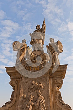 Statue of Wenceslaus I in Kutna Hora, Czech Republic