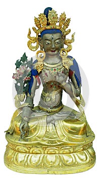 Statue of White Tara photo