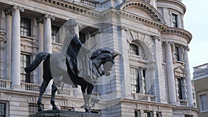 Statue at Whitehall London