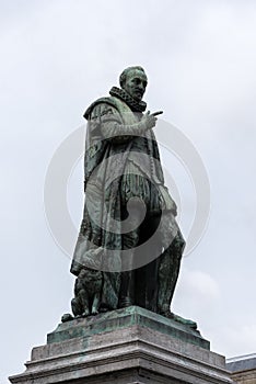 Statue of Willem of Orange in The Hague