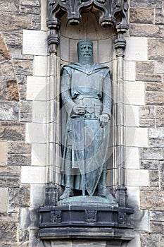 Statue of William Wallace at Edinburgh Castle