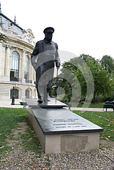 Statue of Winston Churchill, Paris France