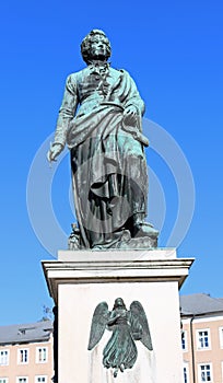 Statue of wolfgang amadeus mozart photo