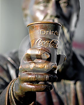 Statue at World of Coke