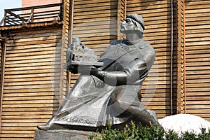 Statue of Yaroslav the Wise in Kiev