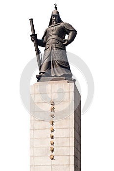 Statue of Yi Sun-Sin Seoul.