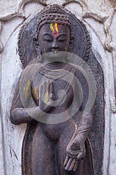 Statue of young Buddha - Kathmandu