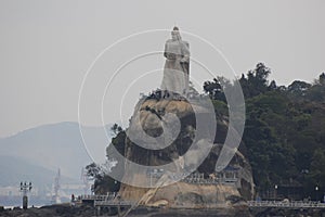 Statue of Zheng Chenggong on Gulangyu Island photo