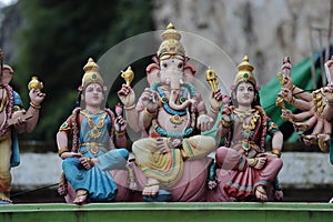 Statues in Batu Caves