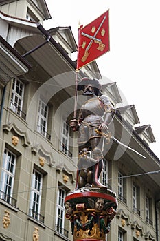 Statues in Bern Old Town