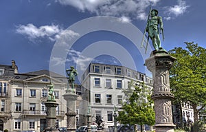 Statues in Brussels