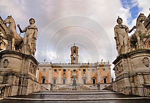 Statues of the Capitol, Rome photo