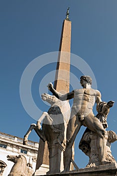 Statues of Castor and Pollux photo