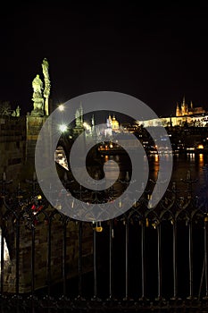 Statues at Charles Bridge