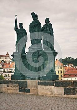 Statues on Charles bridge