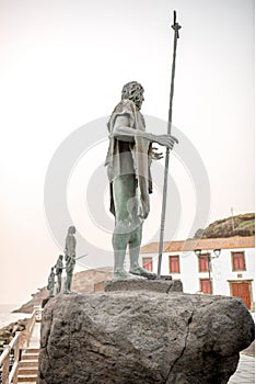 Statues of the guanches