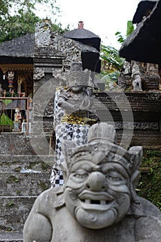 Statues at the Gunung Kawi Temple in Bali