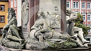 Statues in Heidelberg