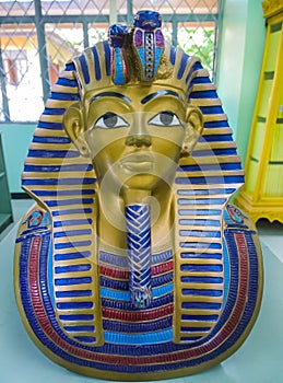 Statues of king pharaoh