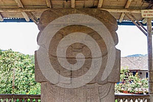 Statues located at El Tablon site photo