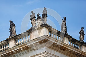 Statues on New Palace Sans Souci