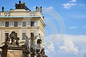 Statues of Prague Castle, Czech Republic