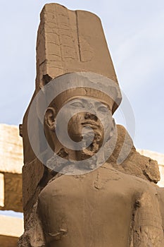 Statues of Ramses II. Egypt, Luxor - Karnak Temple
