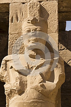 Statues of Ramses II. Egypt, Luxor - Karnak Temple