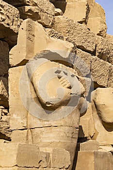 Statues of Ramses II. Egypt, Luxor - Karnak Temple