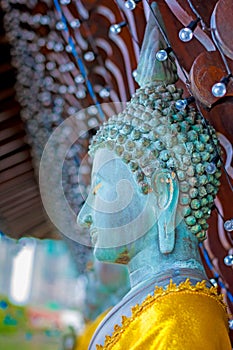 The Statues Of Seema Malakaya At The Gangarama Temple